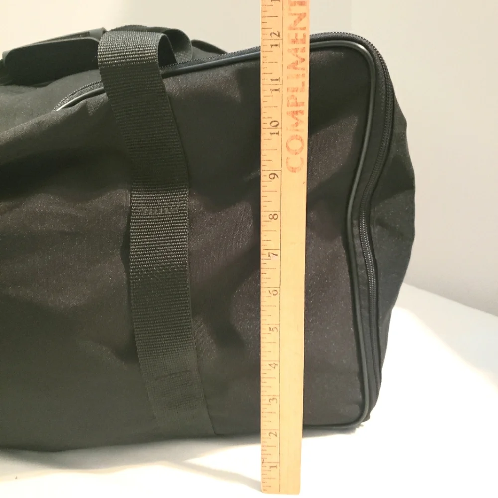 Harley Davidson Zip Duffle Bag Black